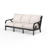 Monterey 81" Wide Outdoor Patio Sofa with Sunbrella® Cushions