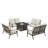 Soumen 8 - Person Patio Conversation Set with Cushions
