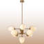 Lustre rétro 9 lumières