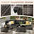7-pieces Patio Furniture Set With 44" Propane Gas Fire Pit Table-106877515