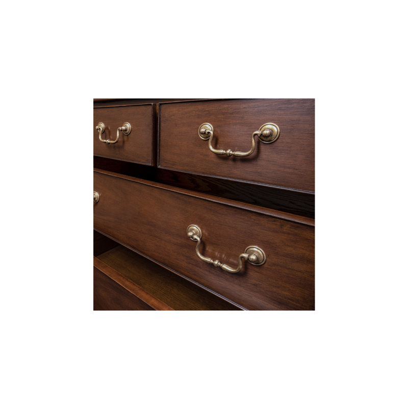 Scarborough House 9 - Drawer Dresser, Antique Mahogany