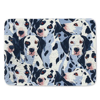 Tapis de salle de bain Dalmatiens