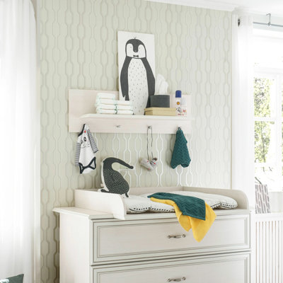 Accent Shelf with Hooks