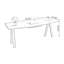 Bureau d'écriture en bois manufacturé gris-2078076154