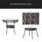 PE 34in Glass Table (Kd)-619998071