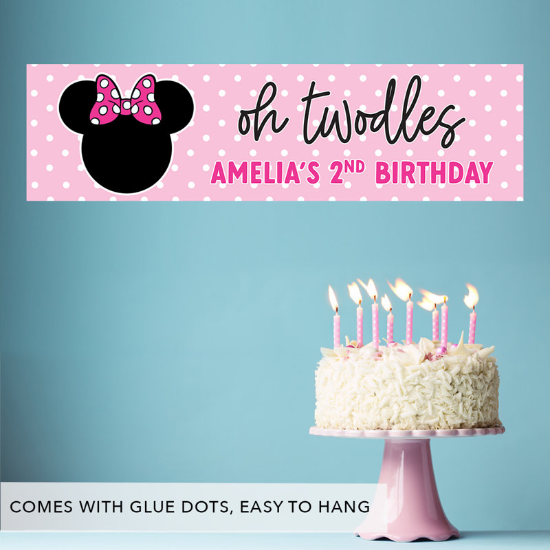 Bannière d'anniversaire en papier, Oui