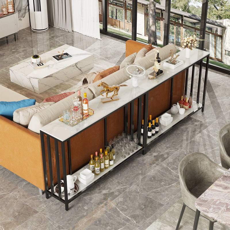 Alfard 120cm Marble Top Console Table