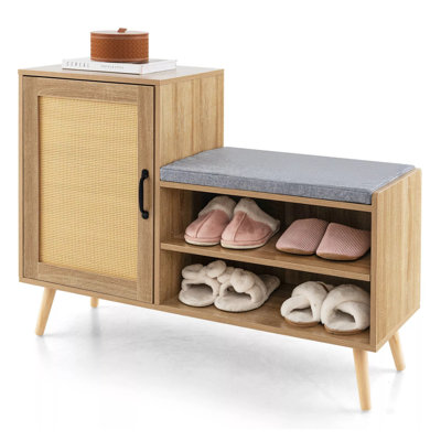 Anjanett Fabric Upholstered Bench