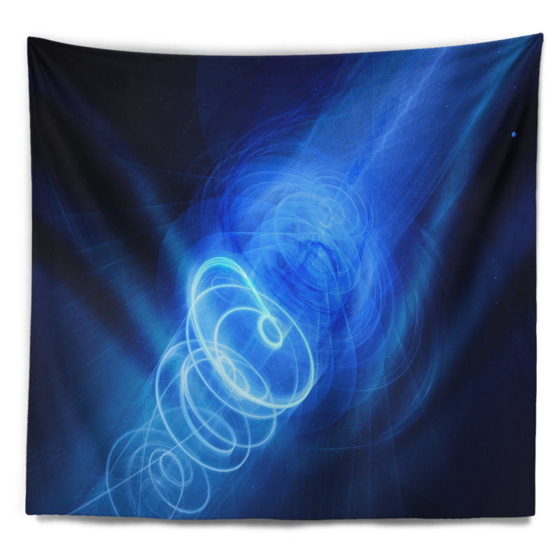 Nouvelle tapisserie d'arme plasma dans l'espace, H 32 po x l 39 po