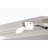 47" Tech Desk Standing And Adjustable Desk In White