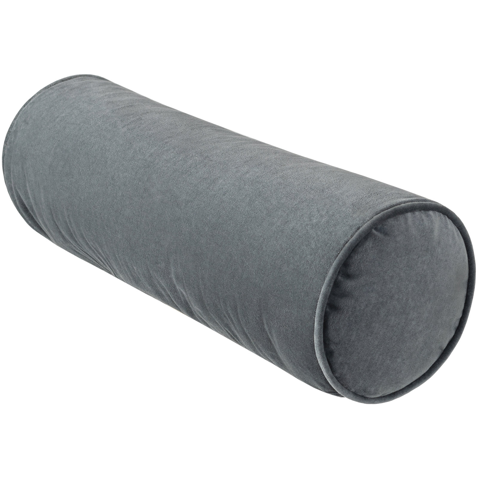 Deane Pillow Cover & Insert Bolster, Charcoal, Pillow Cover Only - No Insert