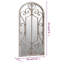 Abdourahman Metal Flat Wall Mirror-1397824434-1397824436