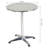 Round Metal Base Dining Table