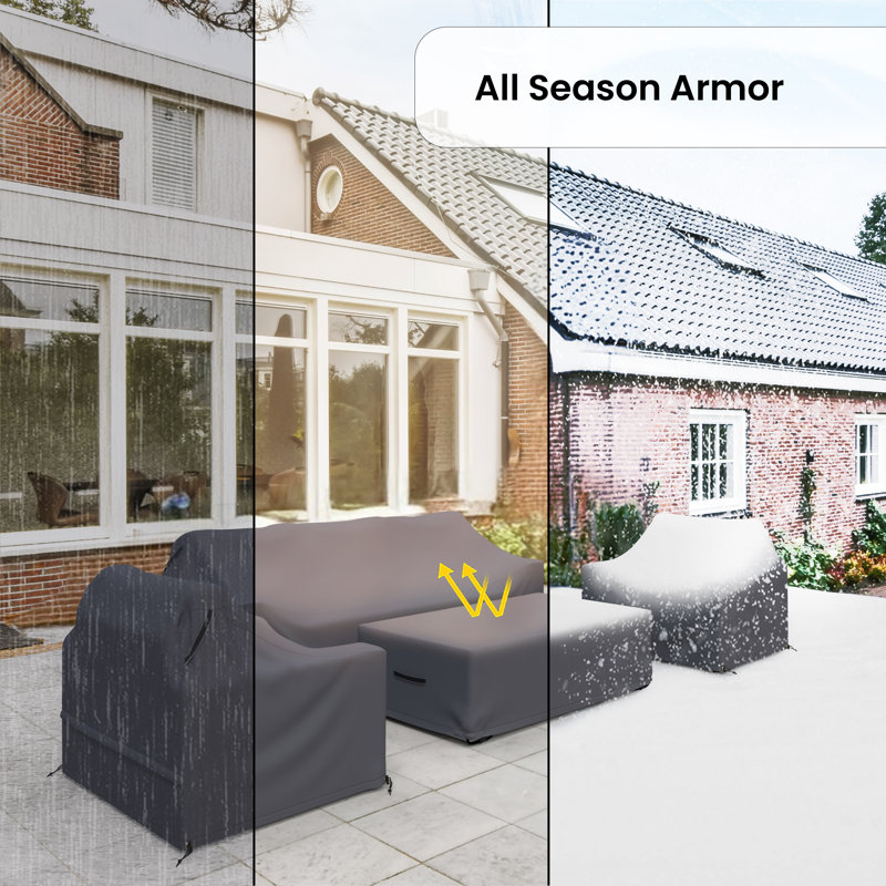 Outdoor 4 Piece Conversation Sets Group Seating Outdoor Furniture Covers