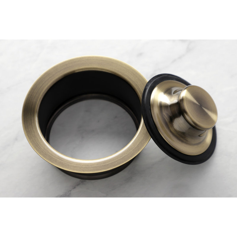 Kingston Brass Made To Match Garbage Disposal Flange, Antique Brass