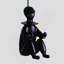 Lampe de table clown moderne 21,25 po-83586902