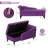 Hayliegh Velvet Chaise Lounge-1623651892
