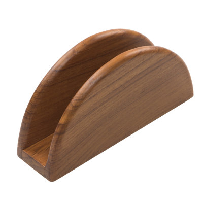 Wood Freestanding Napkin Holder