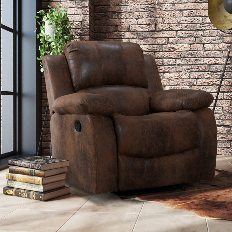 Bernal Manual Recliner, Brown