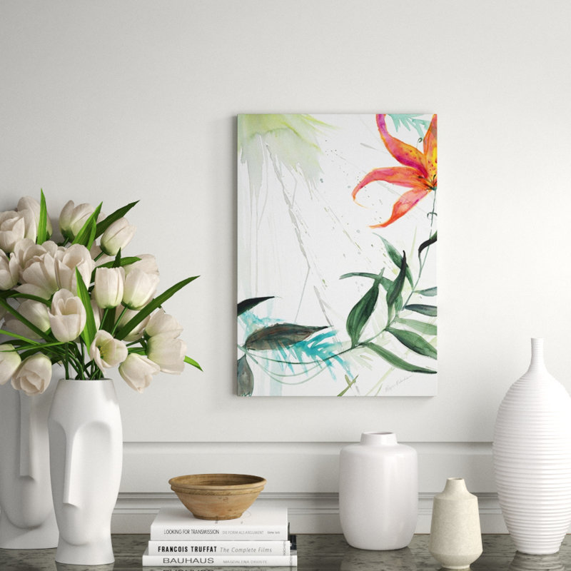 Bloom XV Print, Glass Coat, 76" H x 54" W