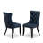7 Piece Dining Set Consists of a Rectangle Kitchen Table with Butterfly Leaf and 6 Polyester Fabric Upholstered Chairs, 42x84 Inch, Black-2022111267-2058985271