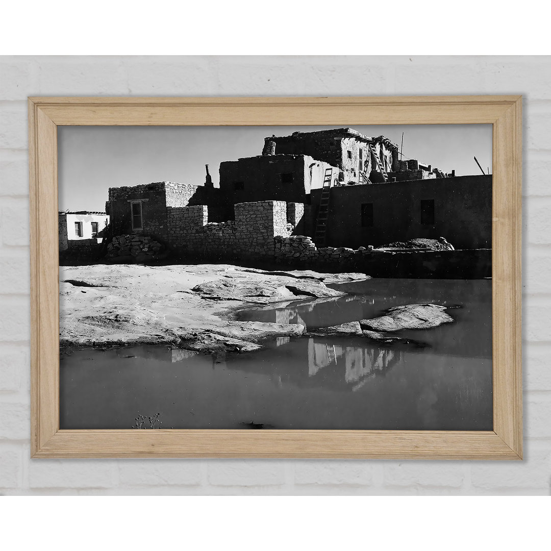 Ansel Adams Acoma Pueblo 3 - Einzelne Bilderrahmen Kunstdrucke