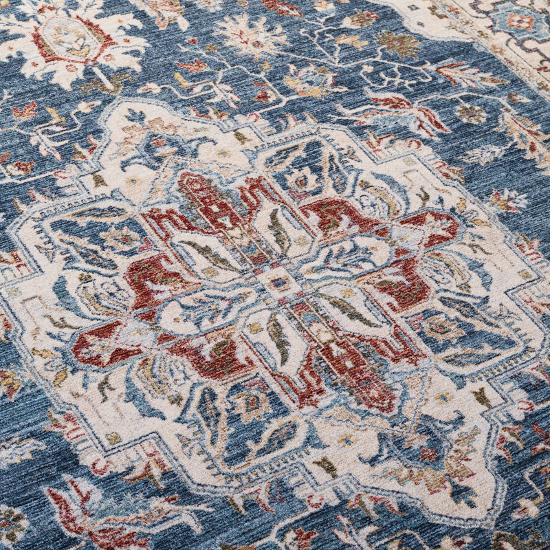Lauren Raplph Lauren 1420 Performance Oriental Rug, Round 6'7"