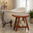Undercliff Solid Wood Accent Stool