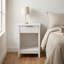 Table de chevet 1 tiroir, table de chevet avec tiroir et tablette ouverte de 15,7 po de largeur, petite table de bout pour la chambre à coucher-802613453