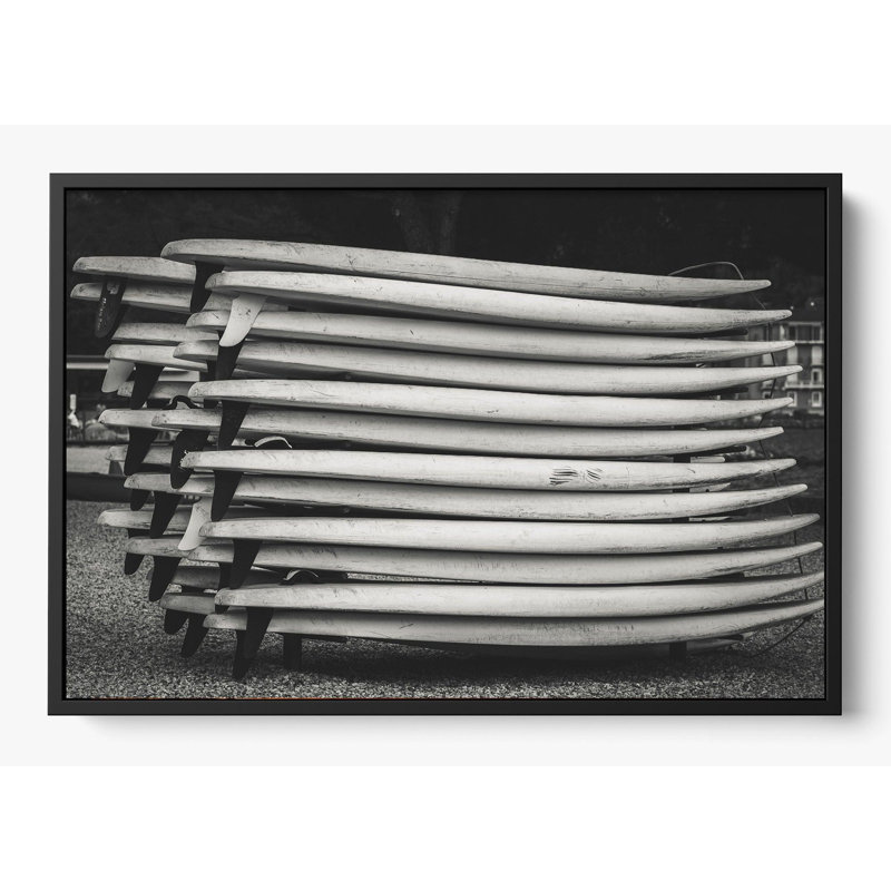 «Surf Stacked», Non, 62 x 42, Noir
