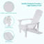 Chaise Adirondack en plastique Yonds-1895301202