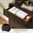 Cevat Rattan 5-Drawers Dresser，Thickened Curved Profile Design-728860066