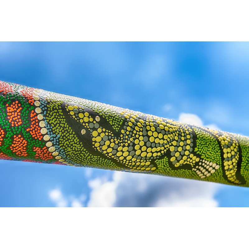 Didgeridoo - Wrapped Canvas Print, 30cm H x 46cm W x 3.8cm D