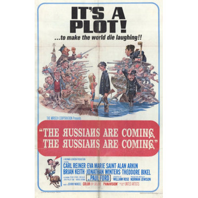 Affiche de film Les Russes arrivent - Les Russes arrivent (11 X 17) - Article # MOVAF9094
