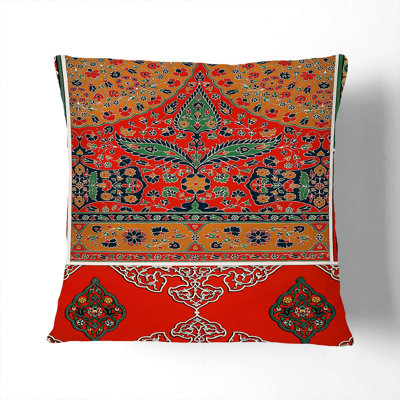 Floral Square Throw Cushion