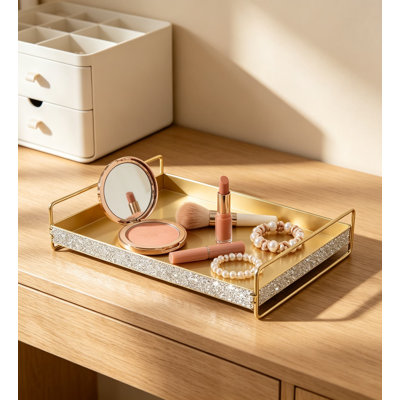 Plateau de parfum Crystal Rhinestone