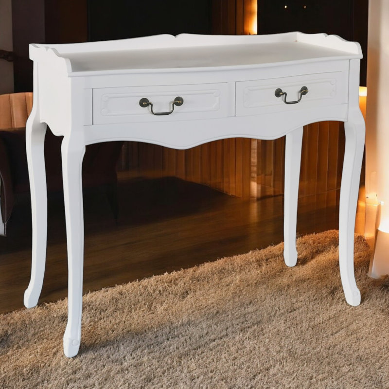 90cm Solid Wood Console Table