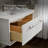 Enivo 36" Wall-Hung Bathroom Vanity Cabinet-59681104