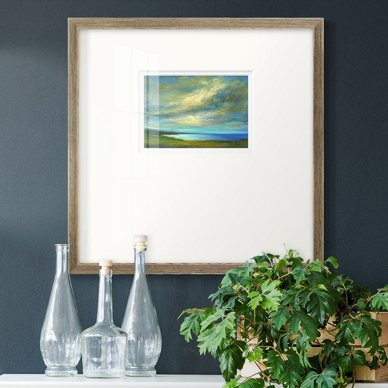 Coastal Views Ipremium, reproduction encadrée, H 17 po x l 17 po x P 1,25 po