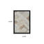 Tapis abstrait beige et brun 8 pi x 11 pi
