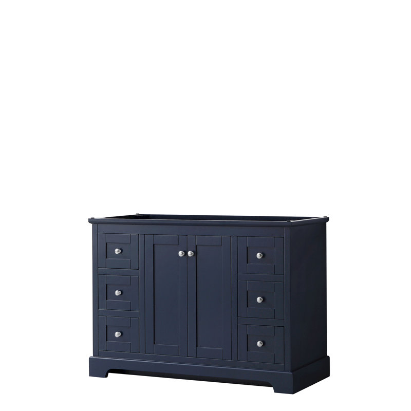 Avery 47" Dark Blue Single Bathroom Vanity Base