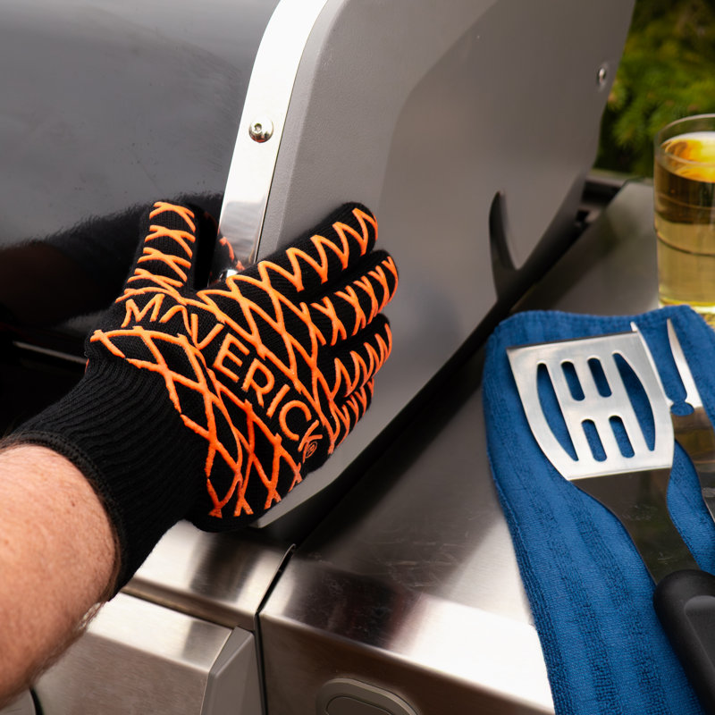 Gants de barbecue résistants à la chaleur Maverick