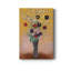 Vase de fleurs - impression sur toile tendue-102172672
