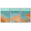 «Out On The Sandbar I», reproduction sur toile 3 pièces-91887015-91887016