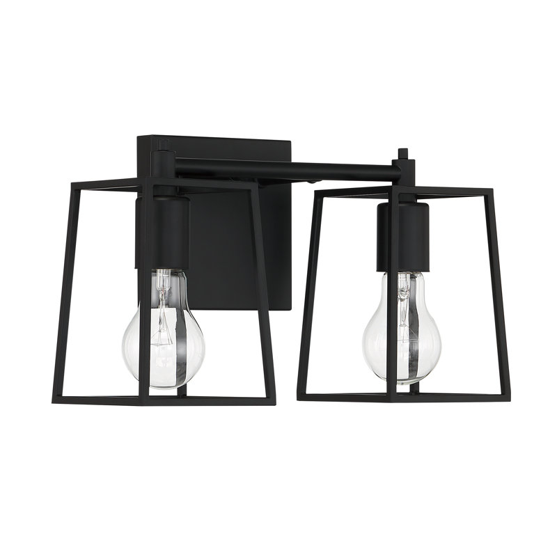 Marlayah 2 - Light Vanity Light, Black