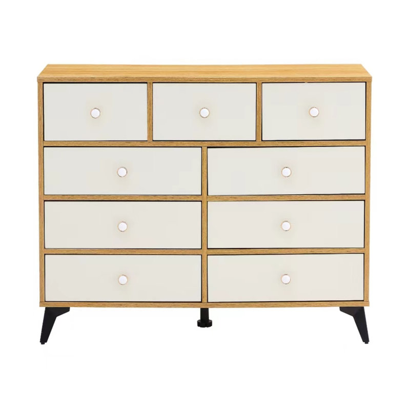 Commode 9 tiroirs (commode), Bois