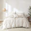 Housse de couette surdimensionnée en coton biologique avec bourre en coton