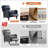 Beecher 28.75" Wide Leather Club Recliner-2034137807