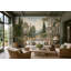 Papier peint classique amovible avec terrasse en pierre Lake and Mountains-118319303-118319352
