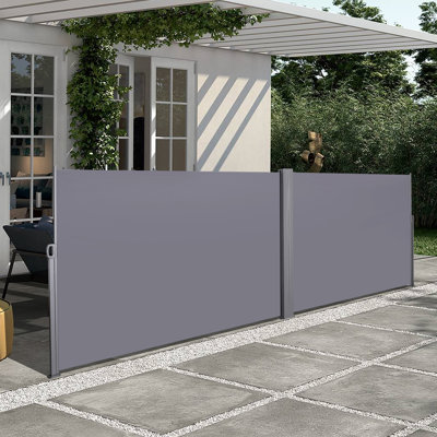 Versatile Retractable Side Screen Awning For Outdoor Privacy And Comfort